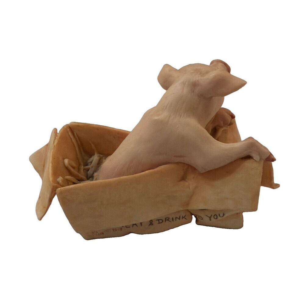 Vintage Border Fine Arts Pig Nugent Hand Made in Scotland James Herriott 1972 - Picture 3 of 9